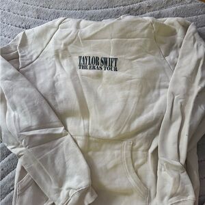 Taylor Swift The Eras Tour Cream Hoodie